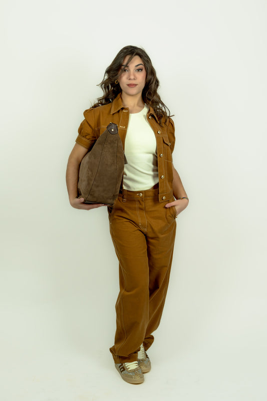 PANTALONE COMPLETO GUESS CAMEL