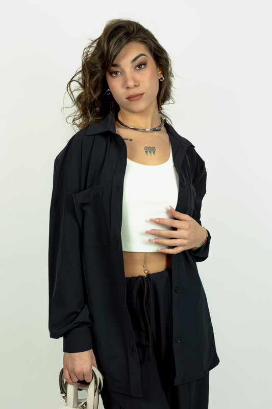 SCHAKET A MANICHE LUNGHE GUESS