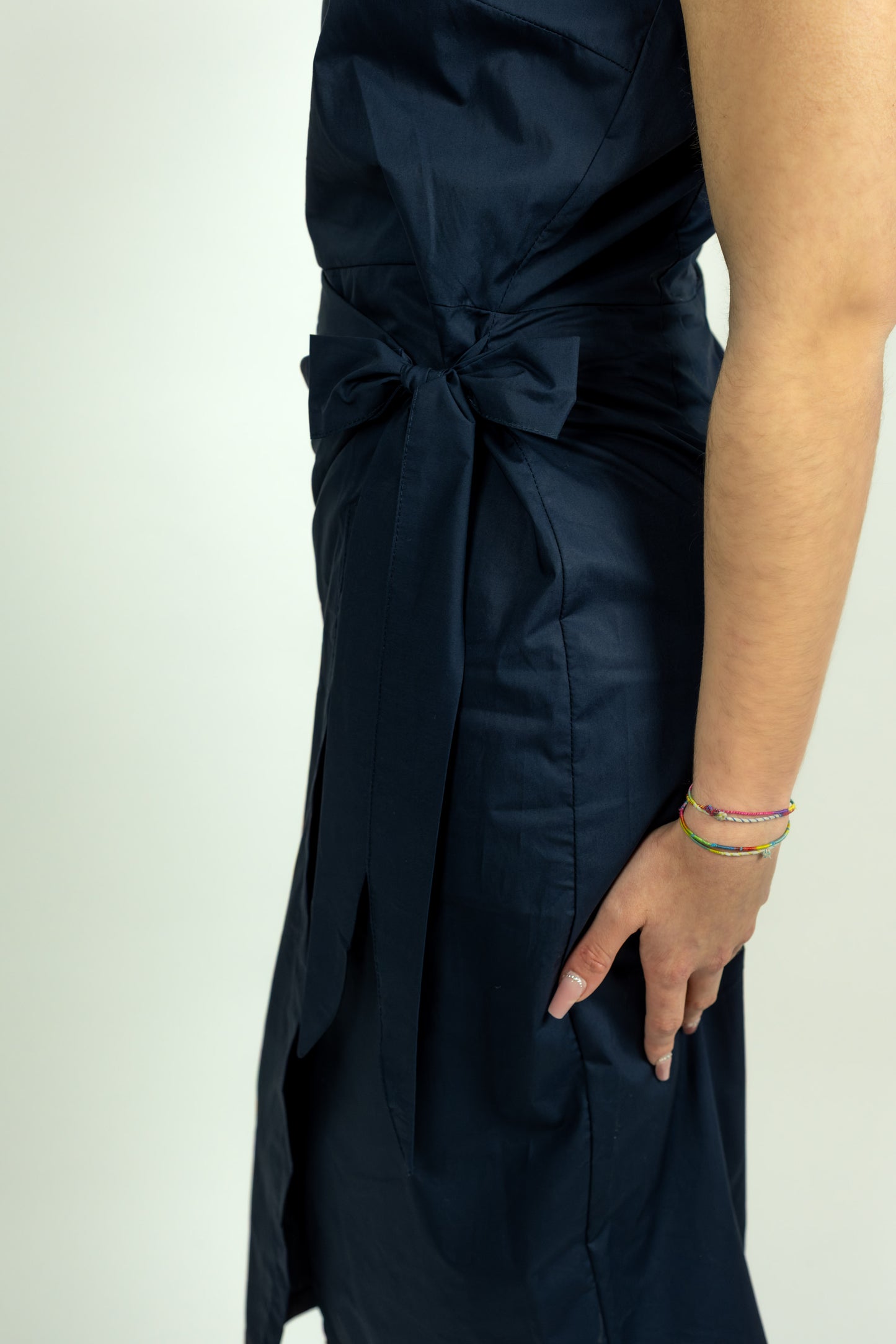 ABITO MIDI KAOS BLU