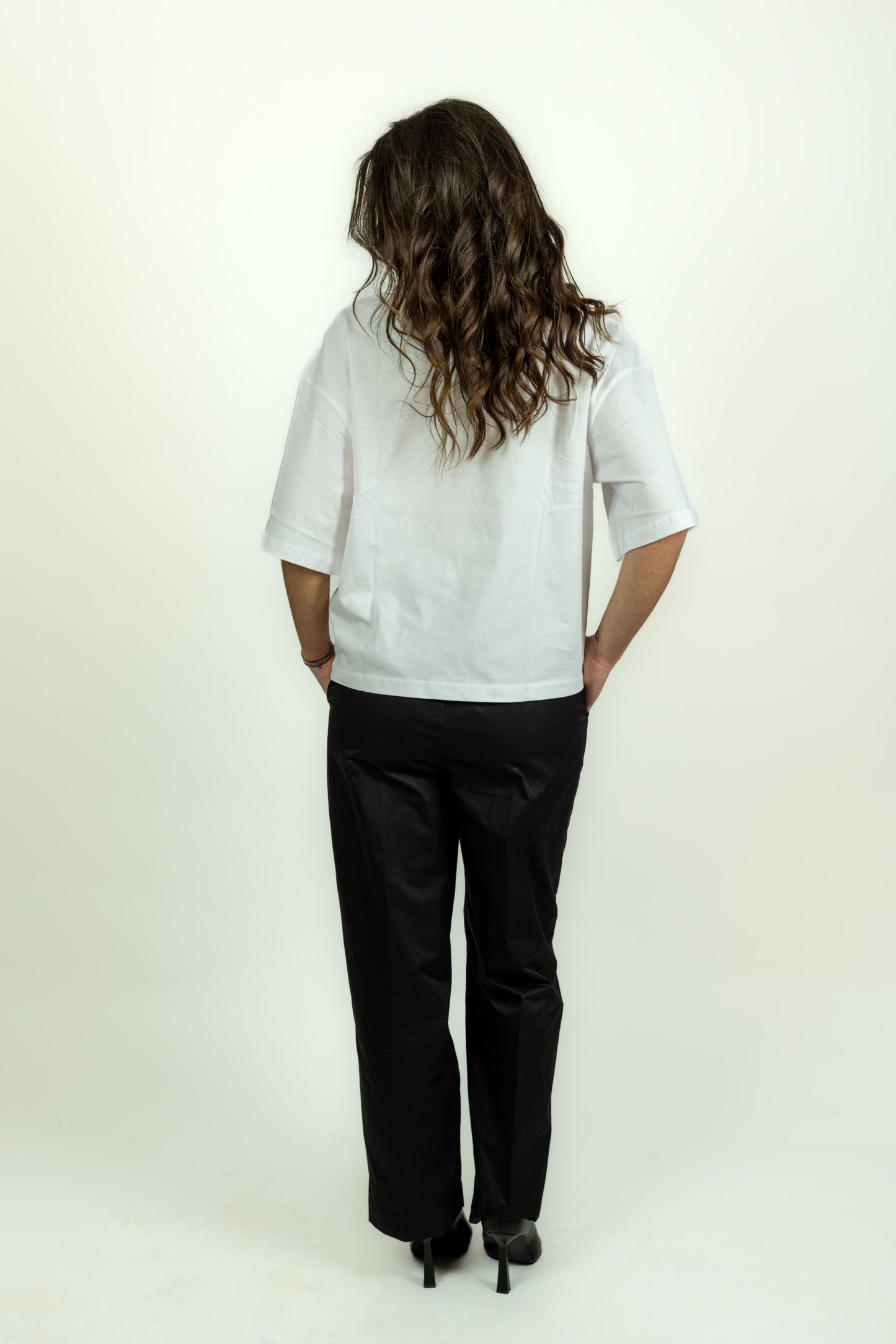 PANTALONE NERO KAOS