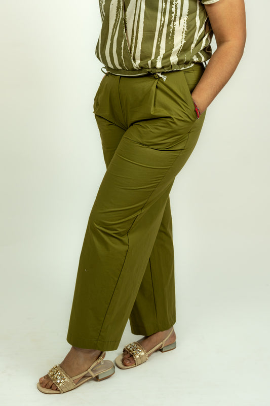 PANTALONE ICONA OLIVA