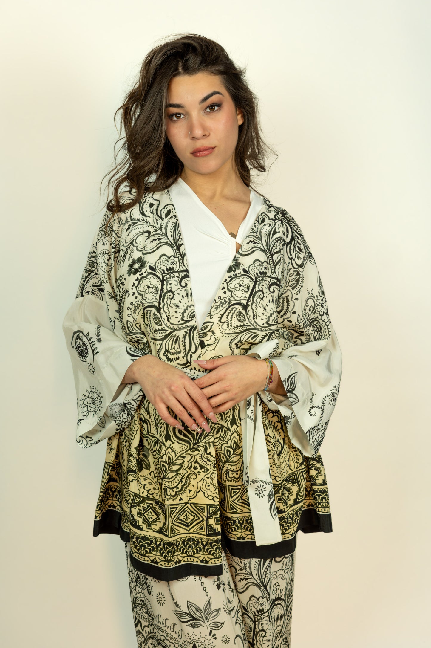 KIMONO KAOS COMPLETO CACHEMIRE DEGRADE'