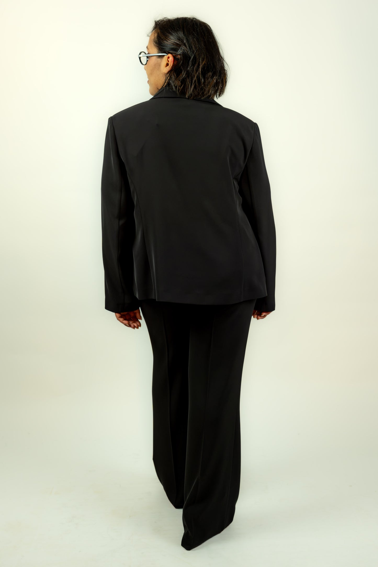 GIACCA TAILLEUR NERO KAOS
