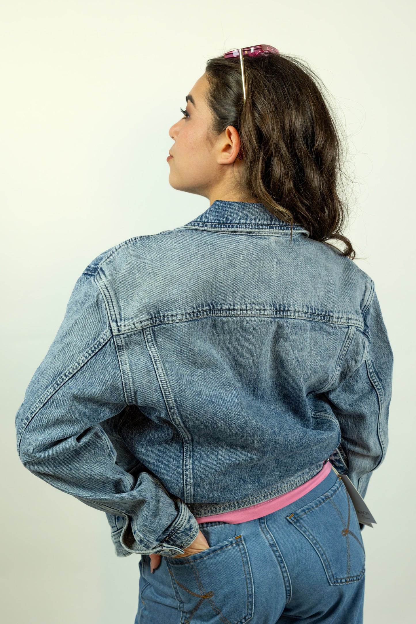 GIACCA DI JEANS GUESS FIORE