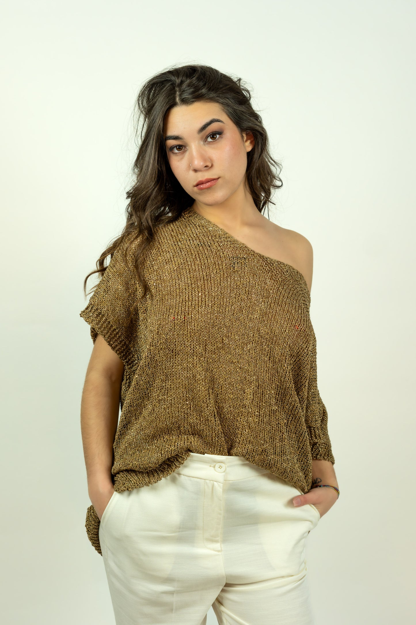 MAGLIA CON PAILLETTES ICONA