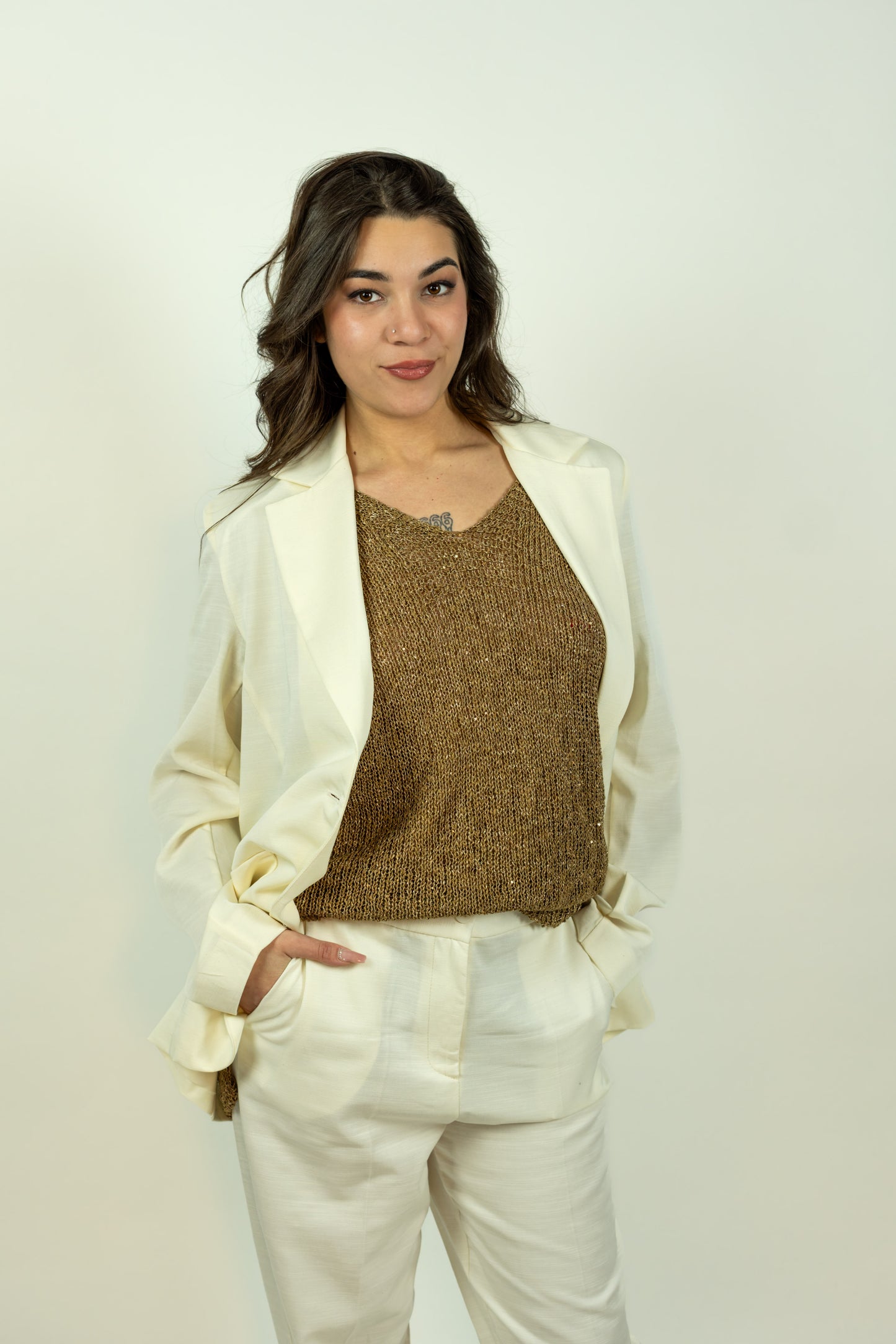 MAGLIA CON PAILLETTES ICONA