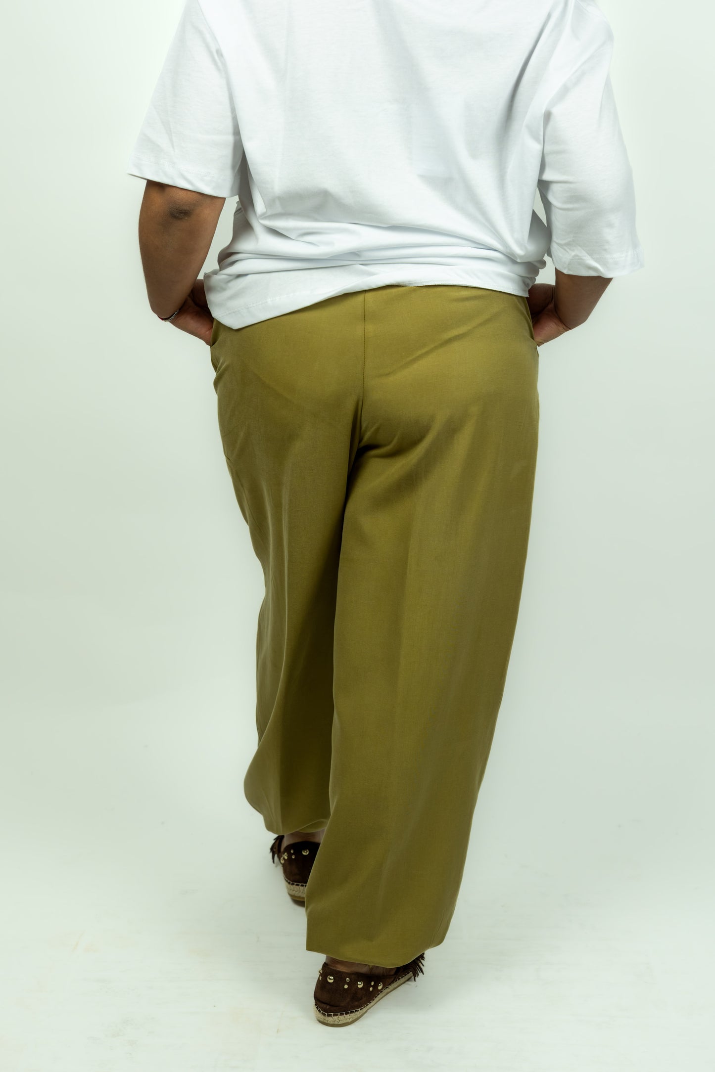 PANTALONE VERDE OLIVA KAOS
