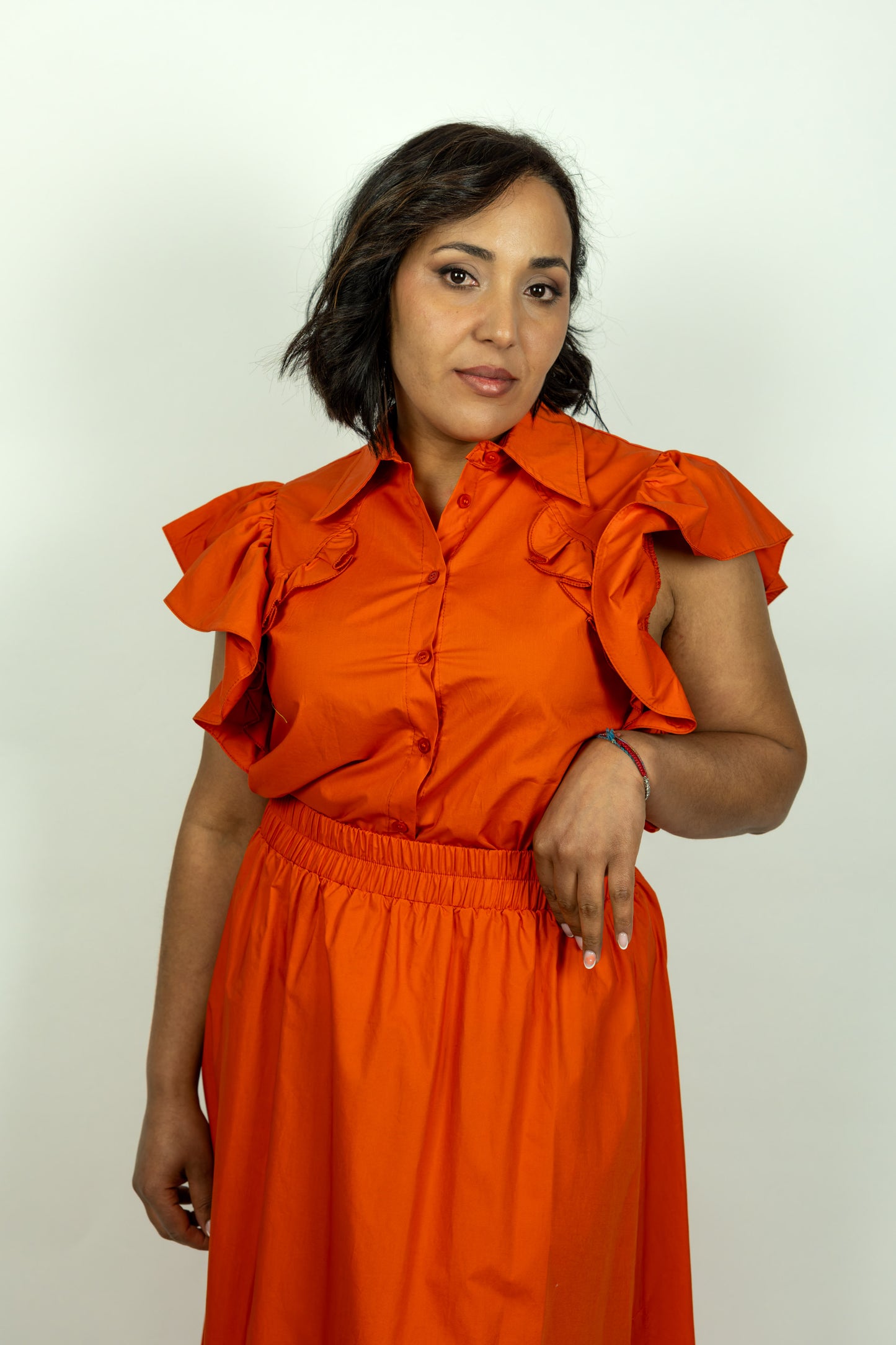 CAMICIA ARANCIO KAOS