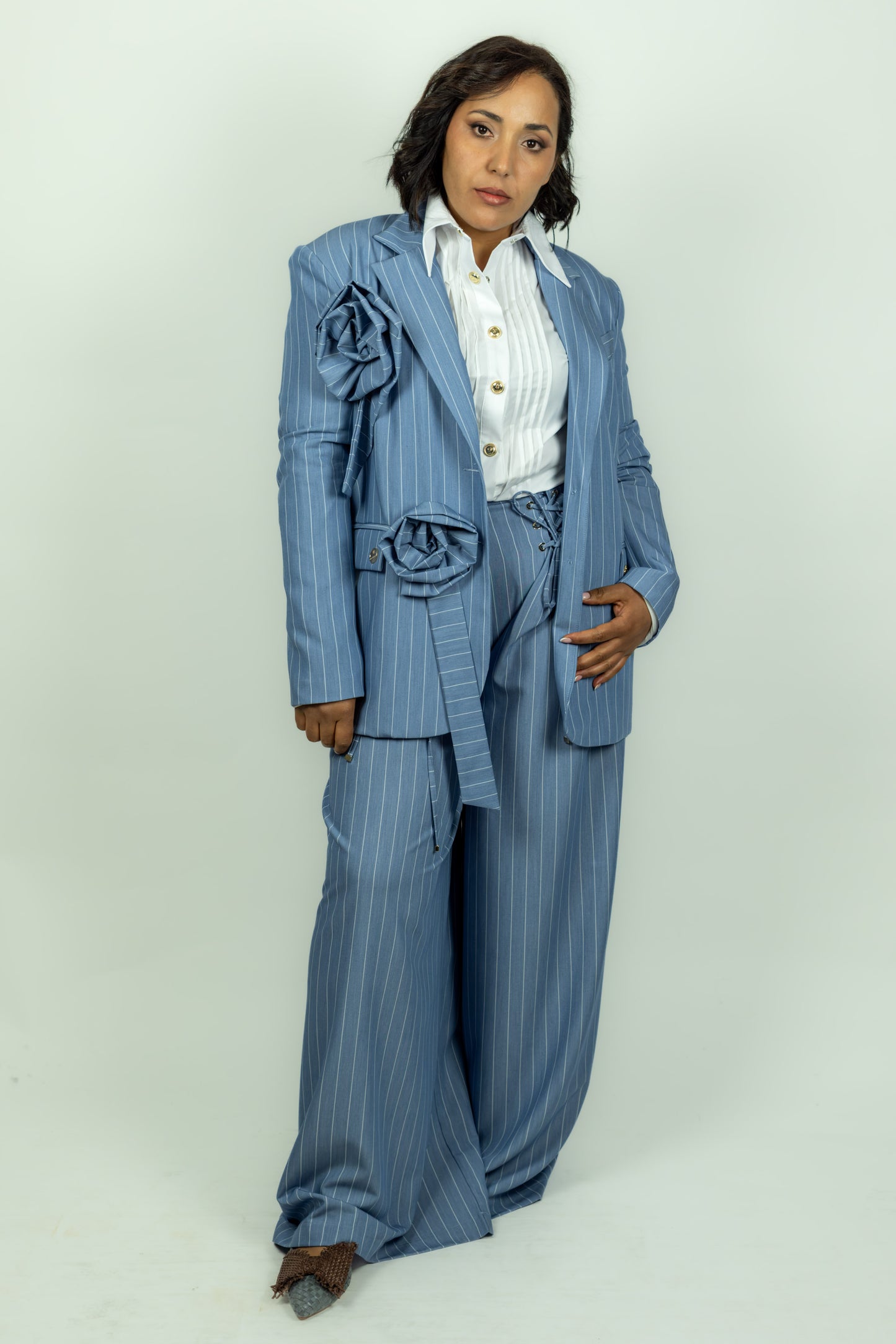 PANTALONE AZZURRO GIL SANTUCCI