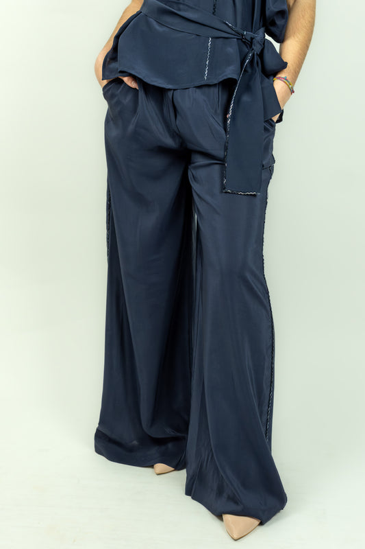 PANTALONE BLU ICONA
