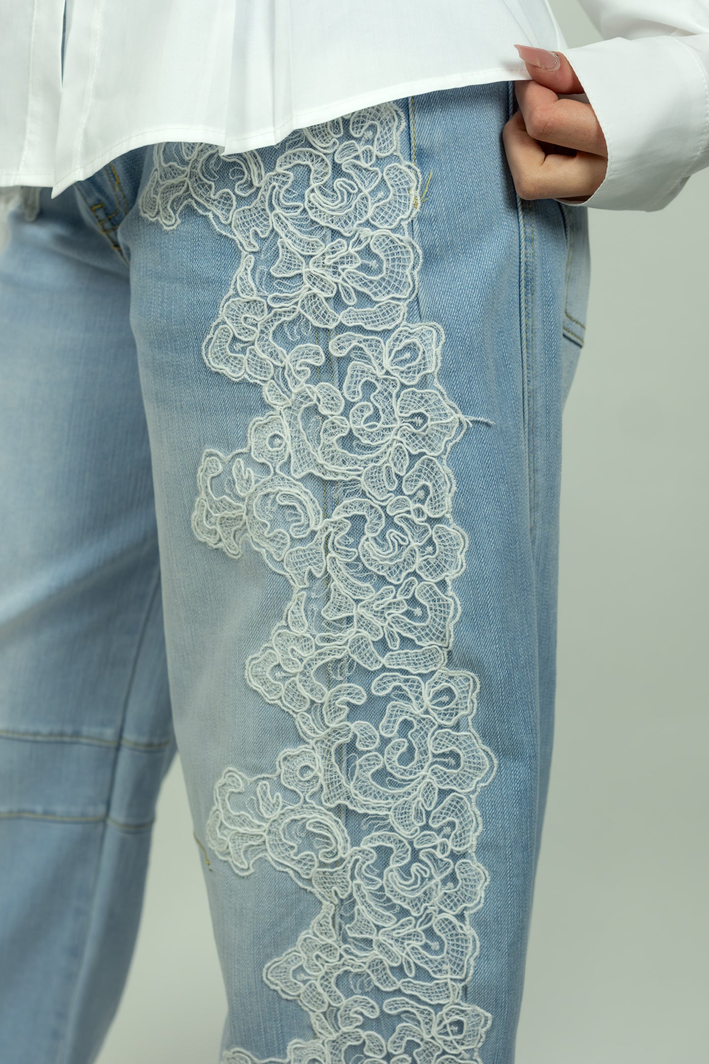 JEANS RICAMO GIL SANTUCCI