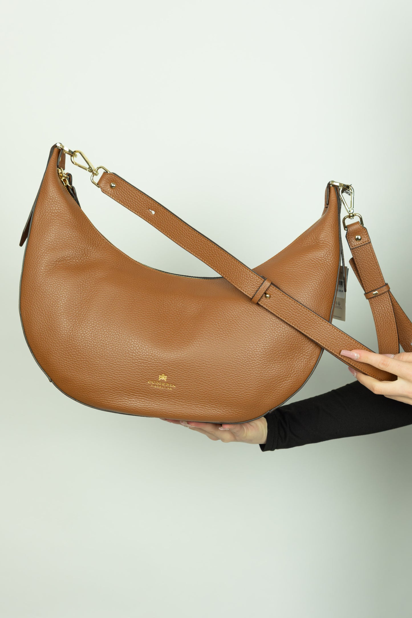 BORSA EVA SOFT MEZZALUNA CUOIERIA FIORENTINA