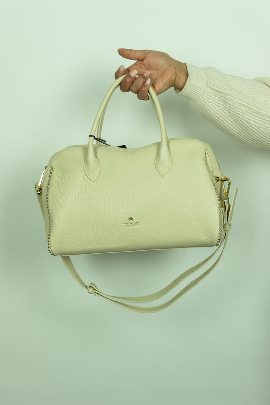 BORSA CUOIERINA FIORENTINA PANNA