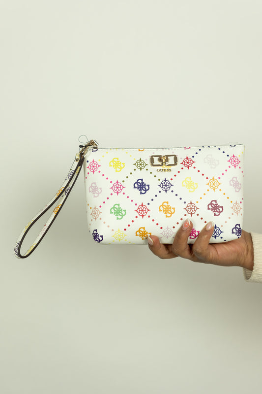 POCHETTE GUESS LOGATA MULTI COLOR