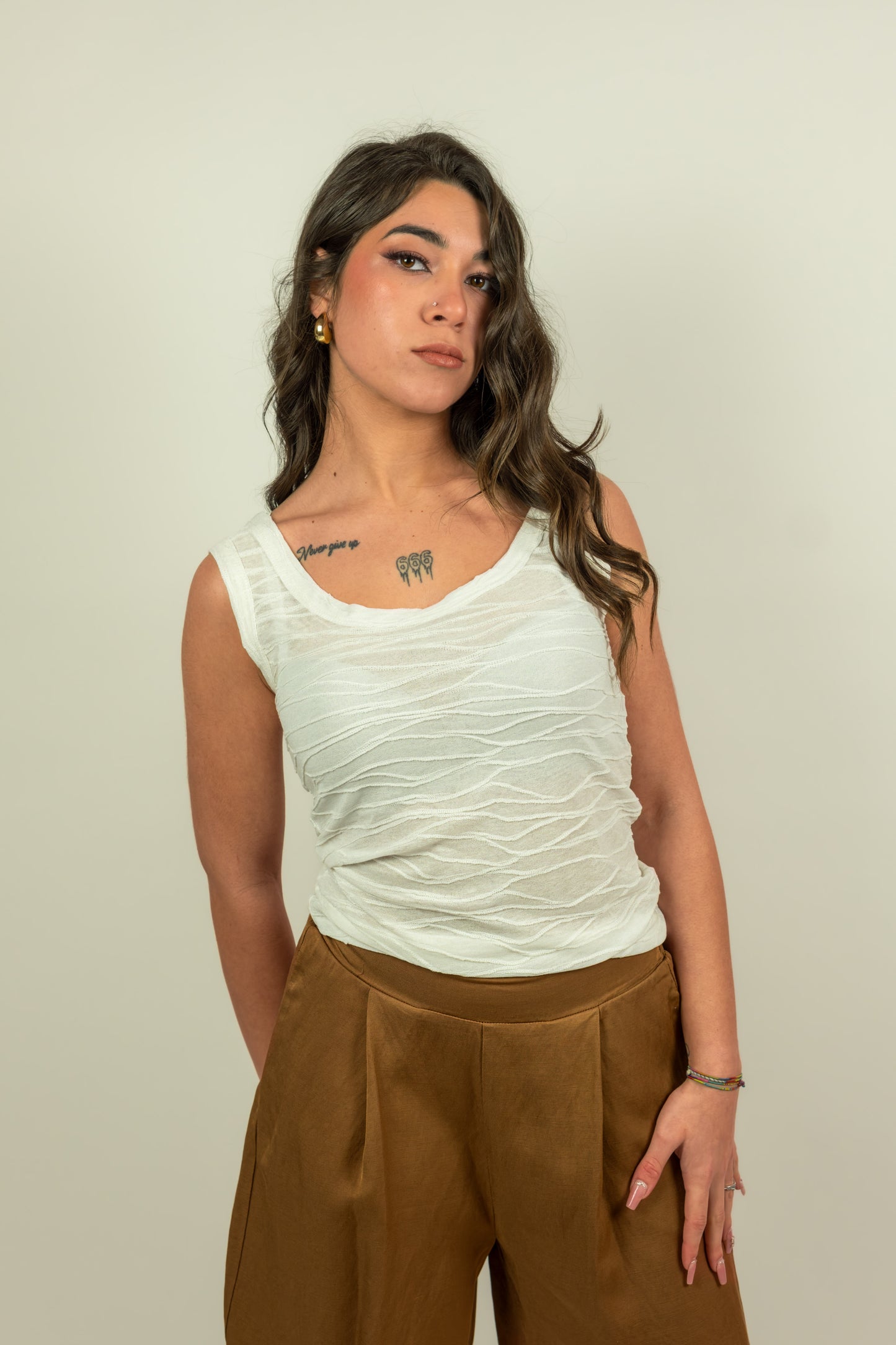 TOP OVERD BIANCO