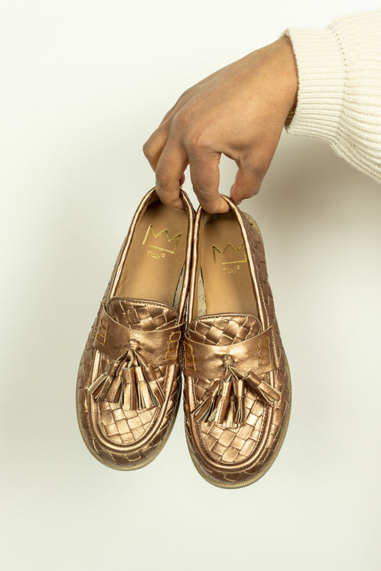 MOCASSINO TMJ BRONZO