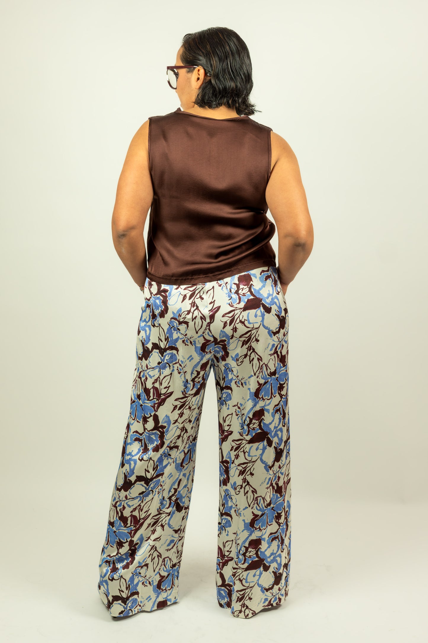 PANTALONE FANTASIA FIORI MEME ROAD