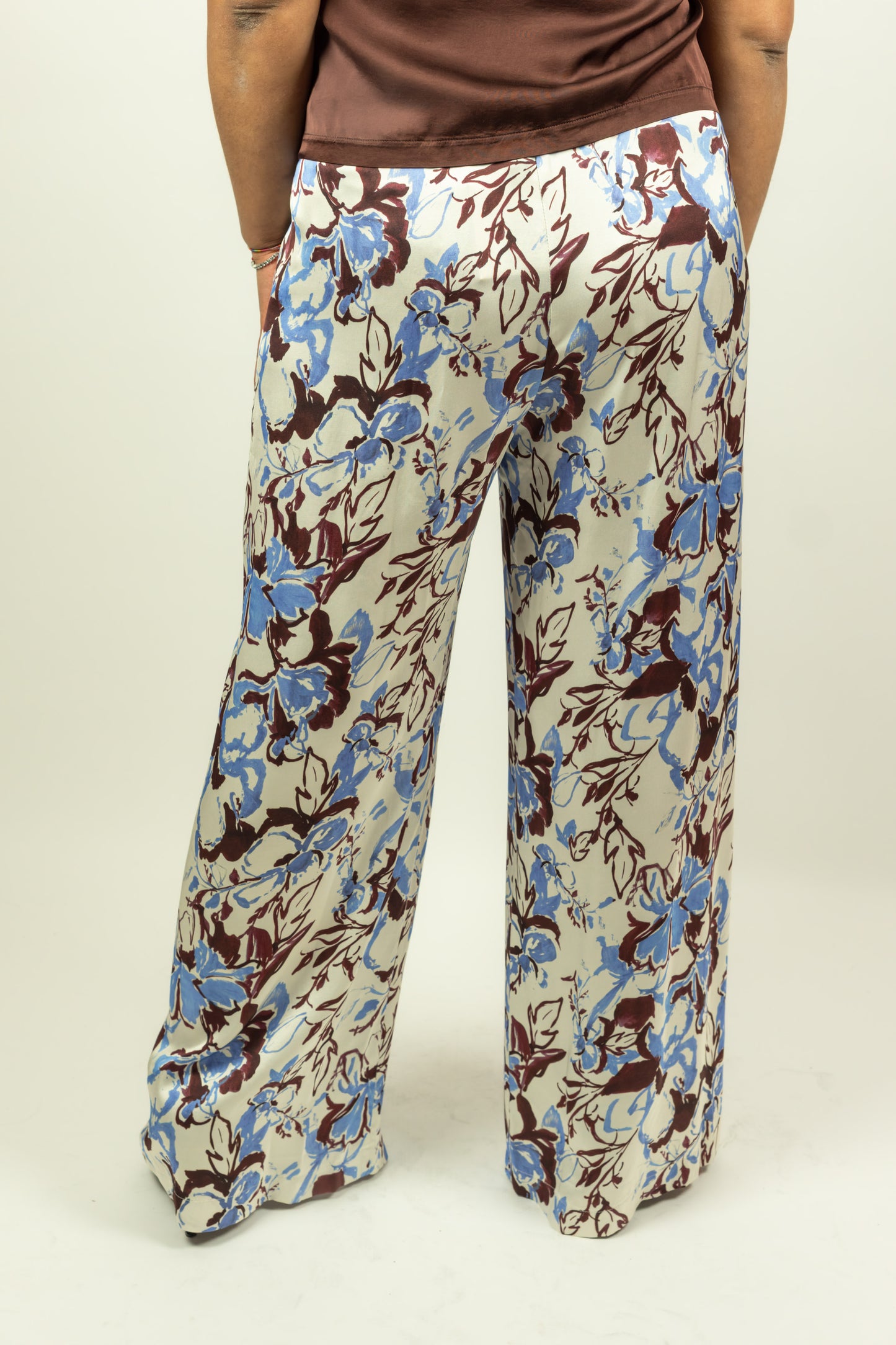 PANTALONE FANTASIA FIORI MEME ROAD