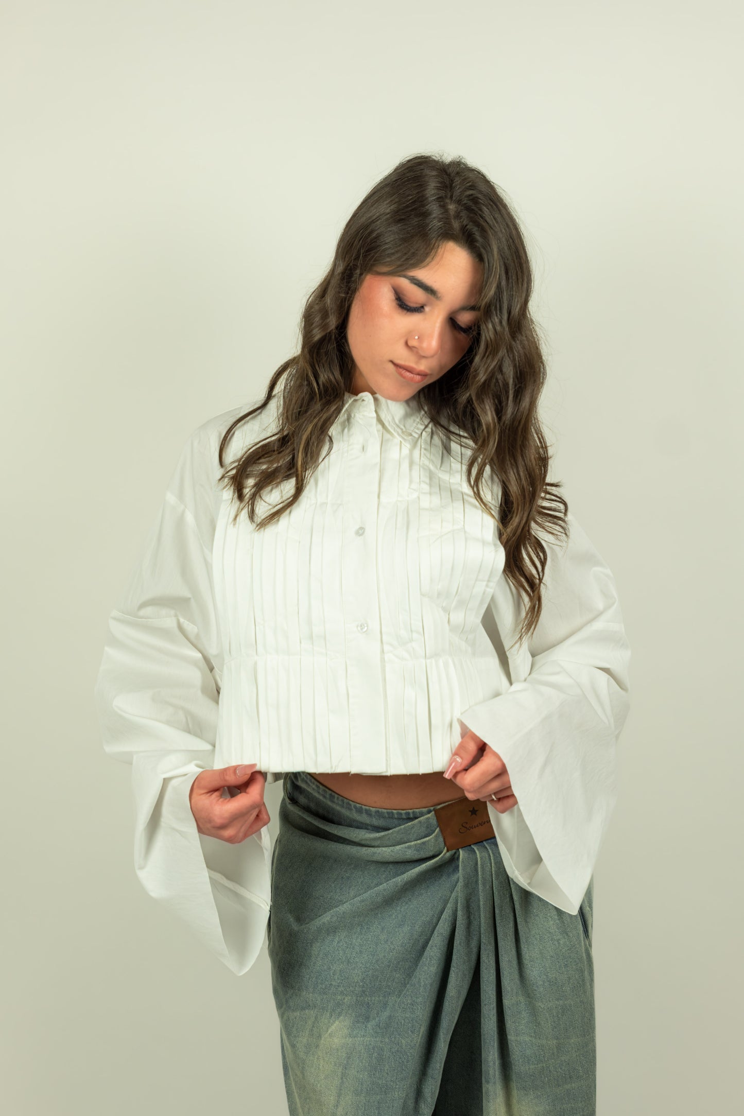 CAMICIA PIEGHE SOUVENIR