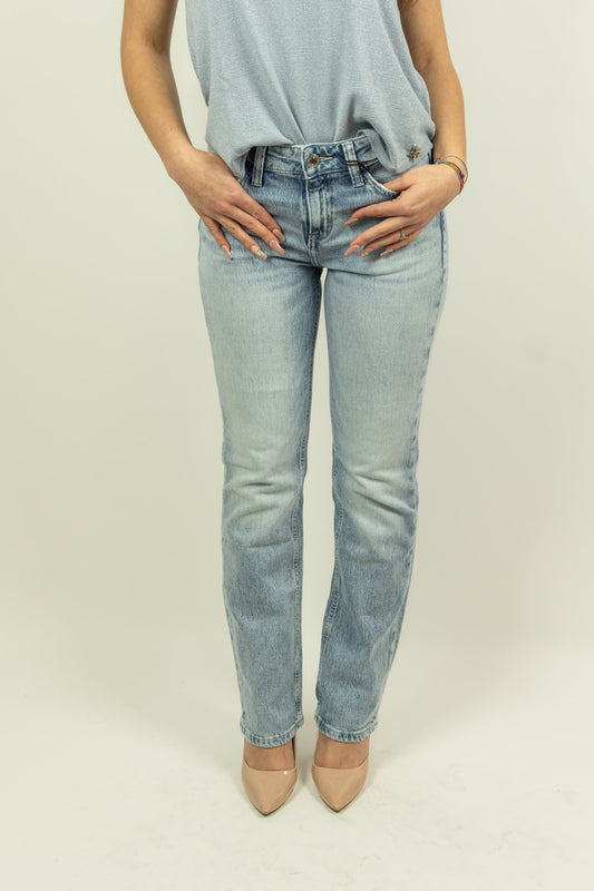 JEANS STRAIGHT AZZURRI GUESS NIKI CIGARETTE