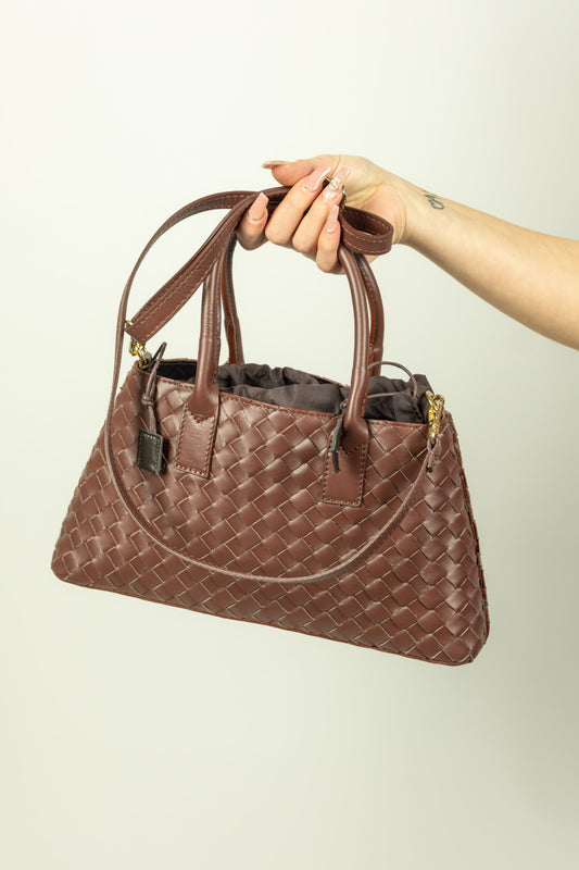 BORSA SE.J MARRONE MIAMI