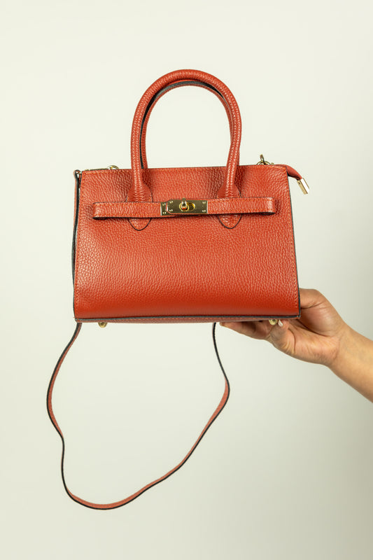 BORSA SE.J ARANCIONE ROMA