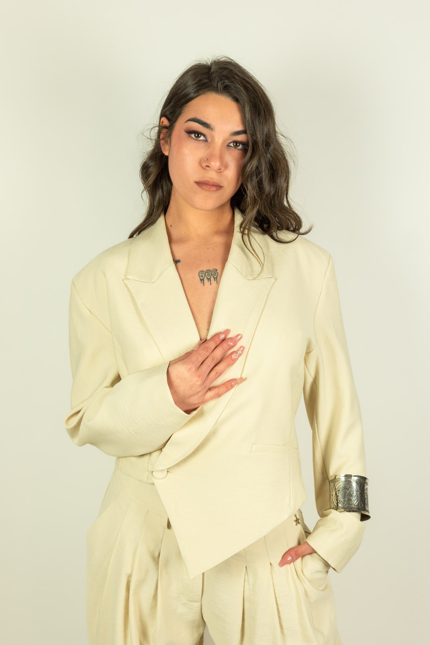 GIACCA BEIGE TAILLEUR SOUVENIR