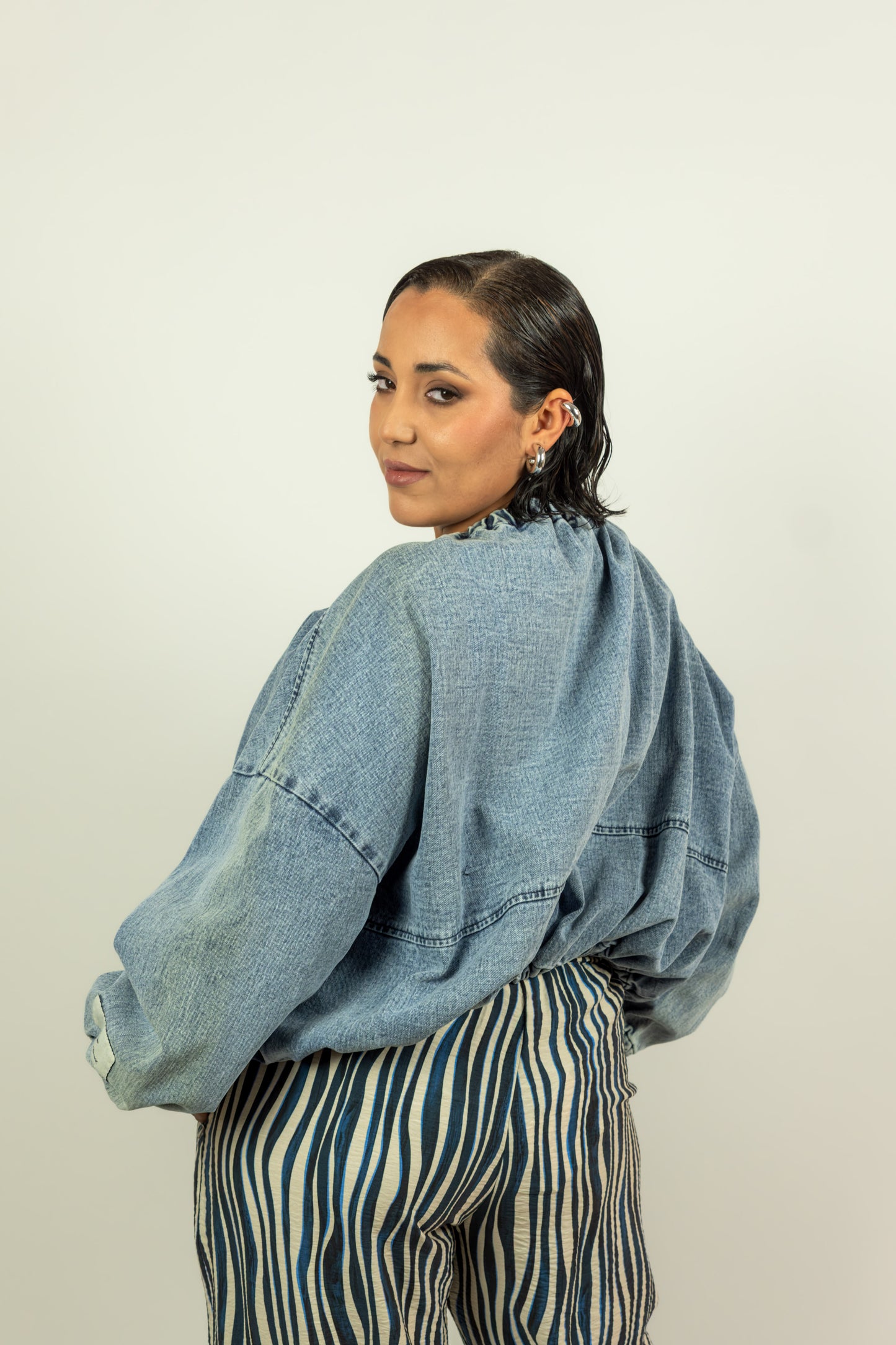 GIACCA DI JEANS MEME ROAD