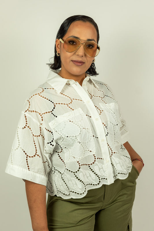 CAMICIA RICAMI MEME ROAD