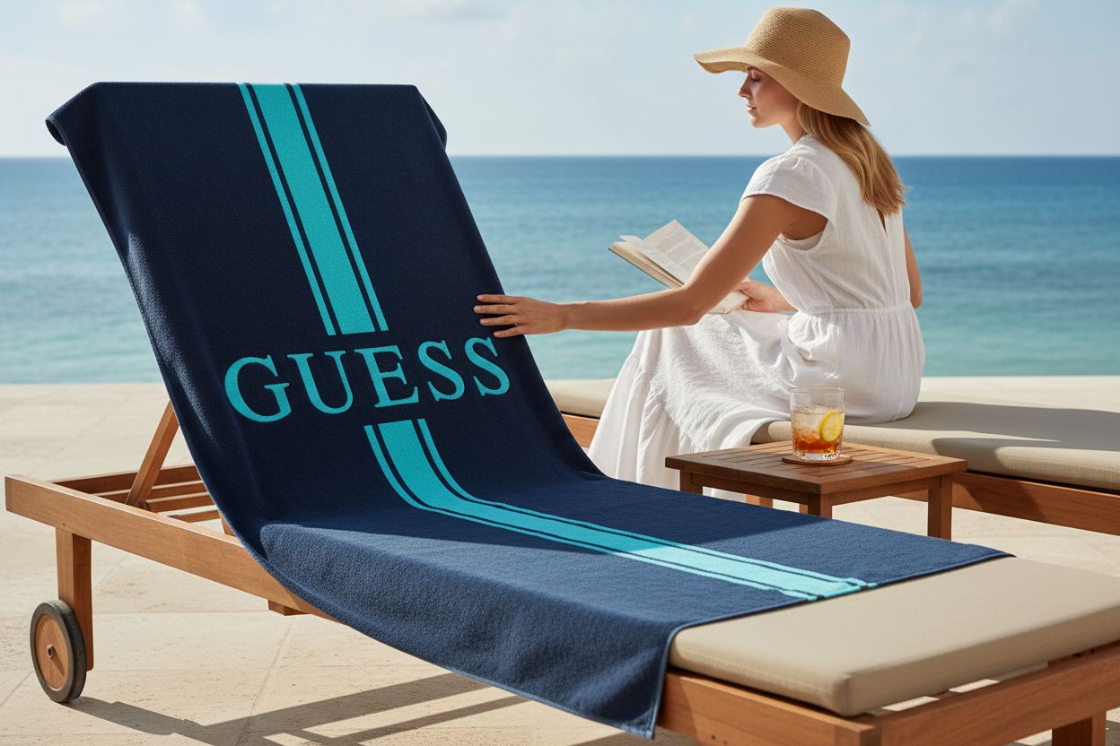 TELO MARE GUESS BLU