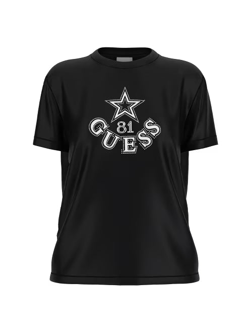 ELETTRA T-SHIRT GUESS NERA