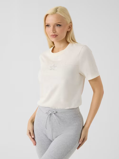 T-SHIRT GUESS BIANCA AGENA SS