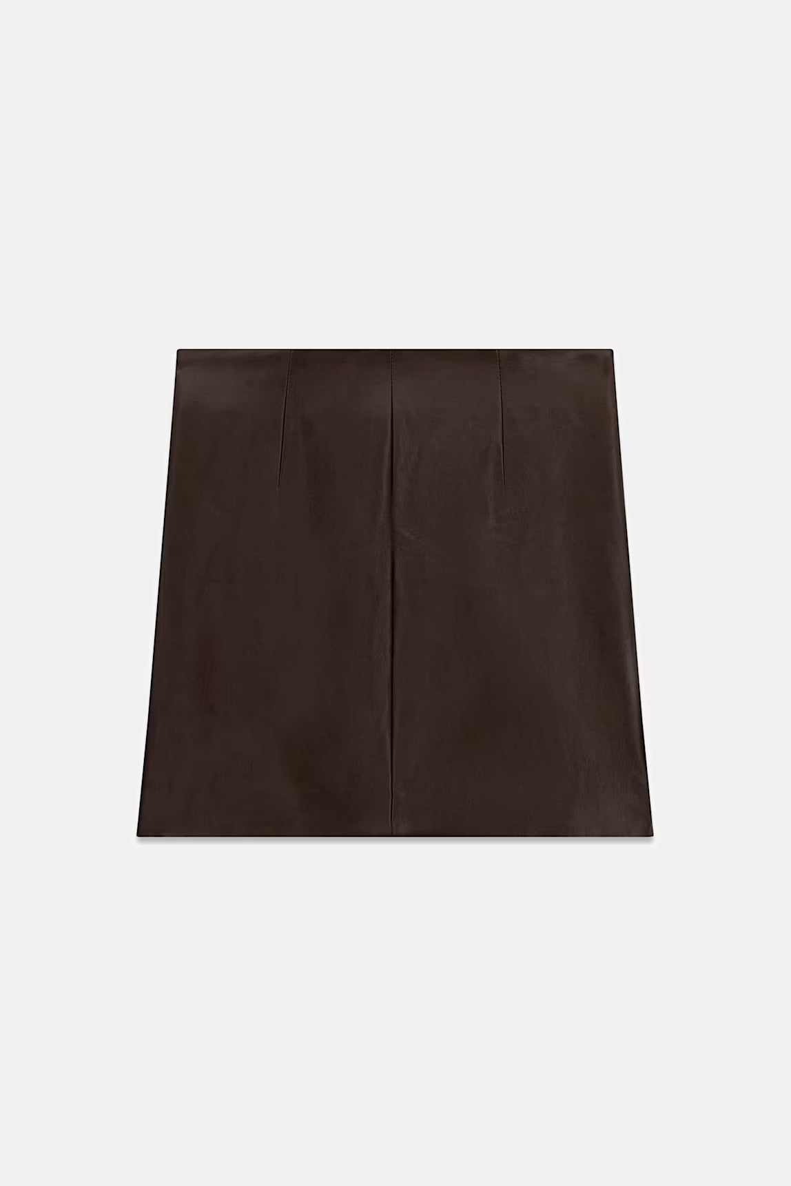 MINIGONNA GUESS SIMIL PELLE MARRONE