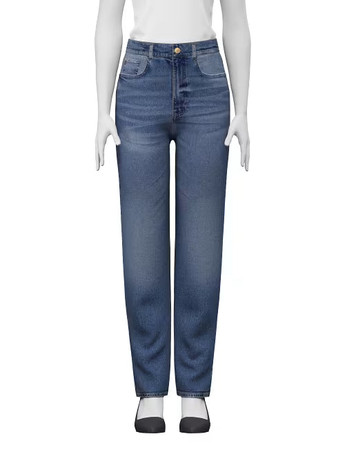 JEANS GUESS GAMBA DRITTA