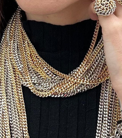 COLLANA GOLD AND SILVER BIJOUX ESPRESSO