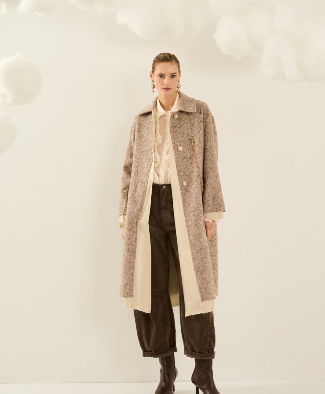 CAPPOTTO SOUVENIR LUNGO CASHA SALE E PEPE