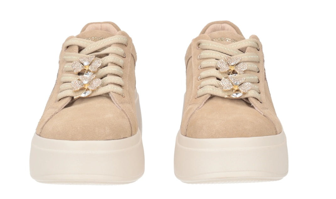 SNEAKER DAZZLING IN SUEDE TOSCA BLU