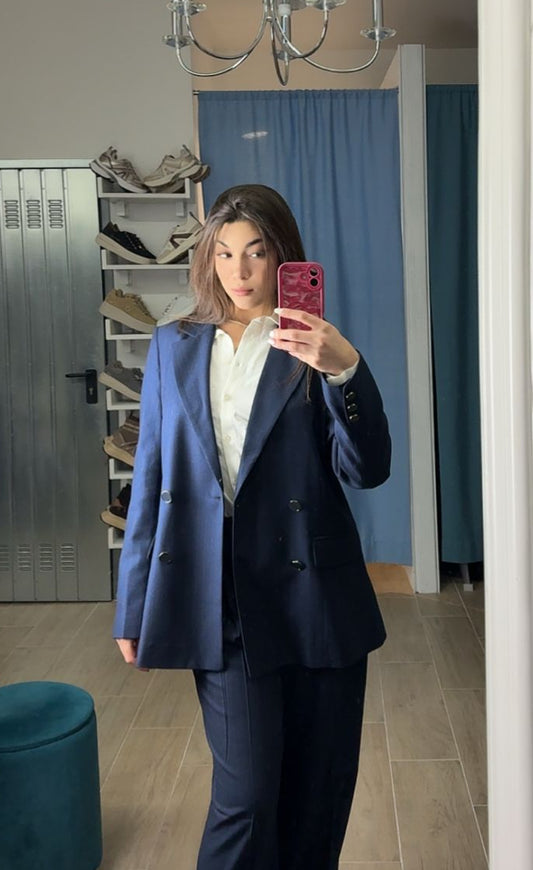 GIACCA GUESS COMPLETO GESSATO