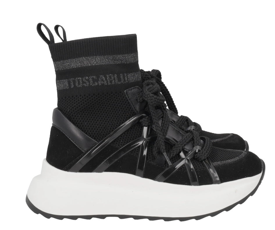 SNEAKER CHILL OUT IN TESSUTO TOSCA BLU