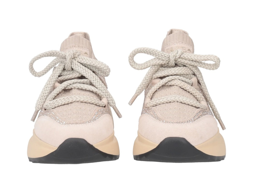 SNEAKER CHILL OUT CON MICROSTRASS TOSCA BLU